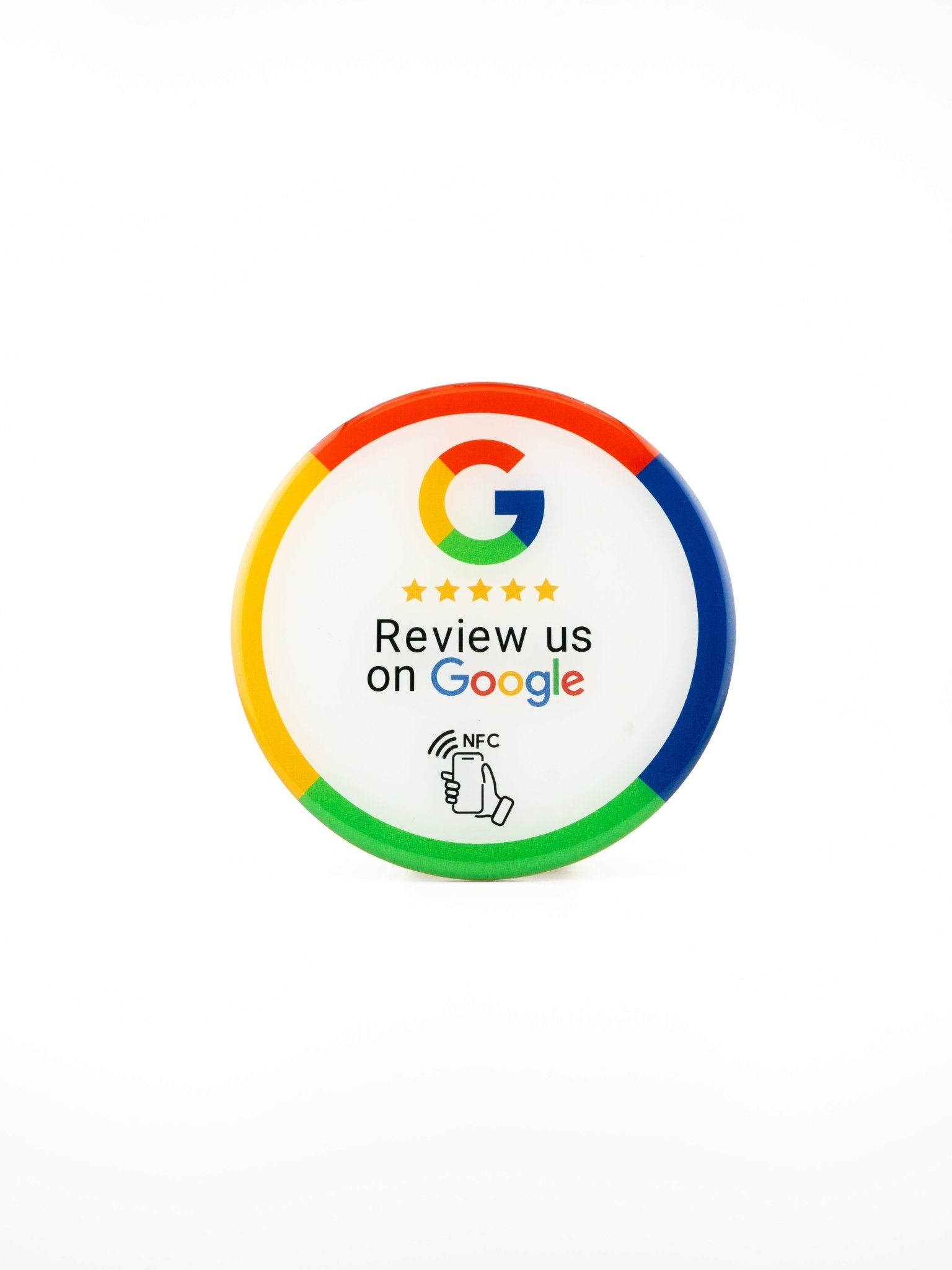 Hochwertiger NFC - Aufkleber für mehr Google Bewertungen - Custom Ratings